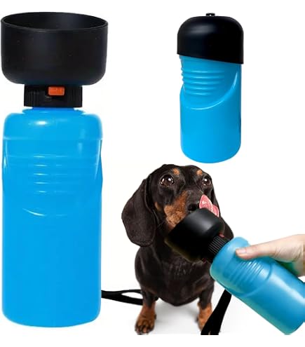 SOICTA Portable Dog Water Bottle 19 OZ or 12 OZ for Walking - Pet